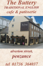 the buttery penzance menu lunch breakfast