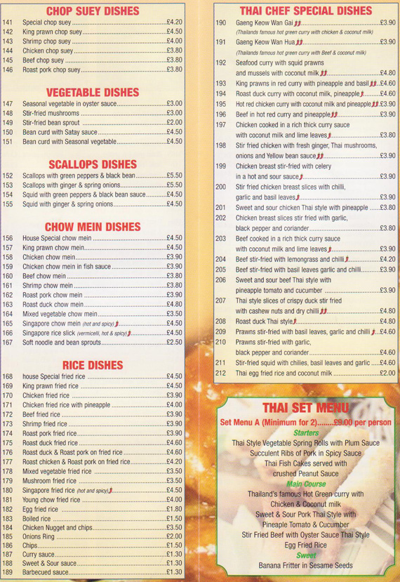 good chinese food in oenzance