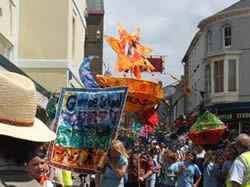 orange parade