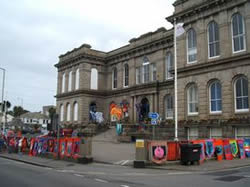 st johns hall mazey day banners