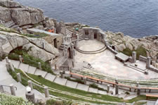 minack theatre porthcurno tourist attraction