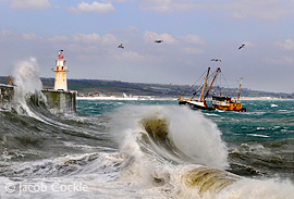 newlyn history harbour town